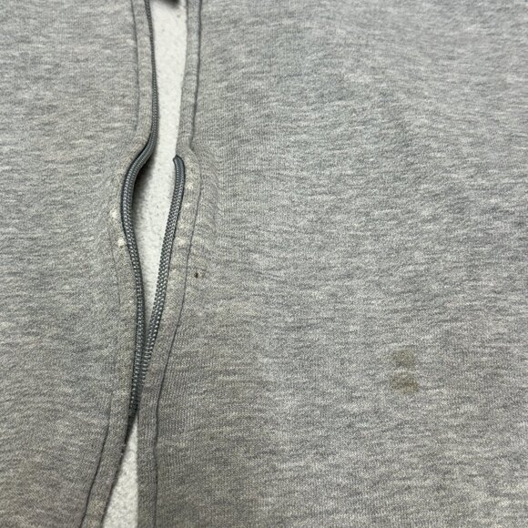 Vintage Anchor Blue Hoodie Sweatshirt Mens L Gray Y2K Surf Streetwear - Picture 4 of 16